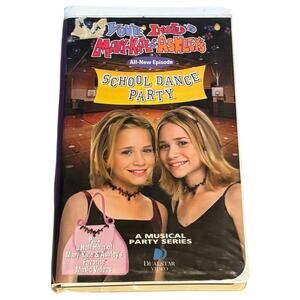 You’re Invited to Mary-Kate and Ashley’s school Dance Party VHS tape movie